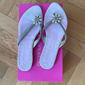 Emanuel Ungaro Paris vintage sandals  sz10